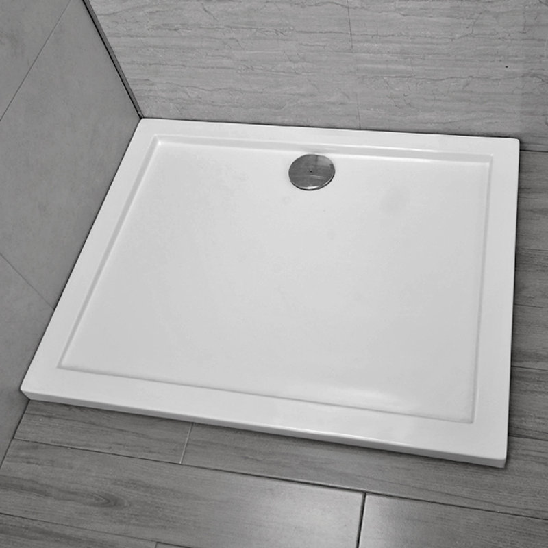 Belfry Bathroom Fiberglass Shower Tray White Wayfair.co.uk